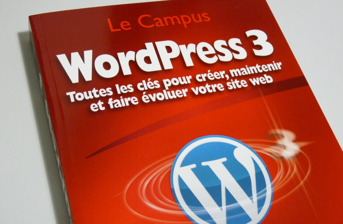 WordPress 3.0 Le Campus, l’ouvrage de référence pour débuter de chez Pearson