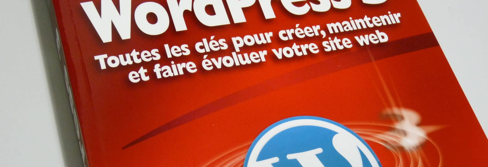 Photographie - Couverture "WordPress 3"