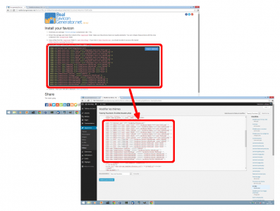Insertion du code