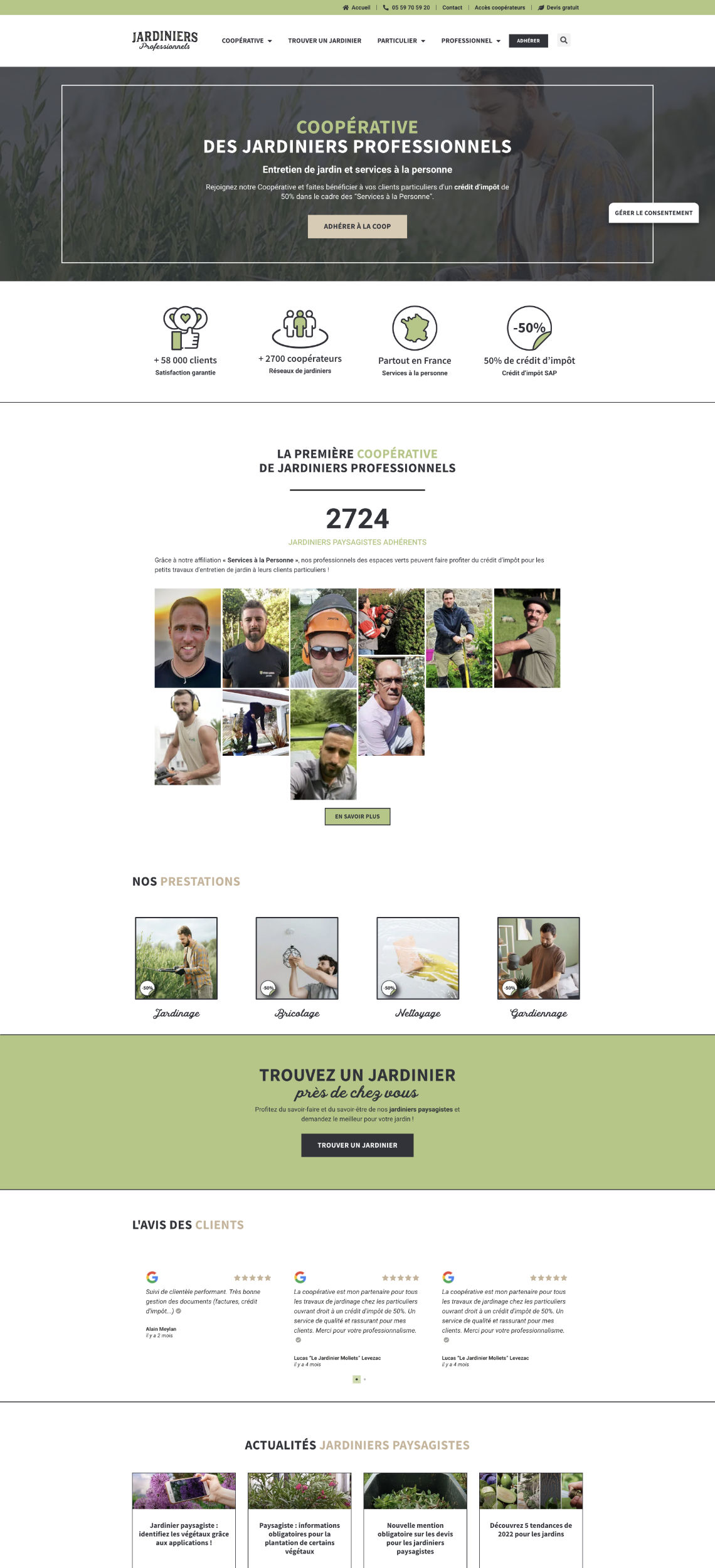 Jardiniers Professionnels