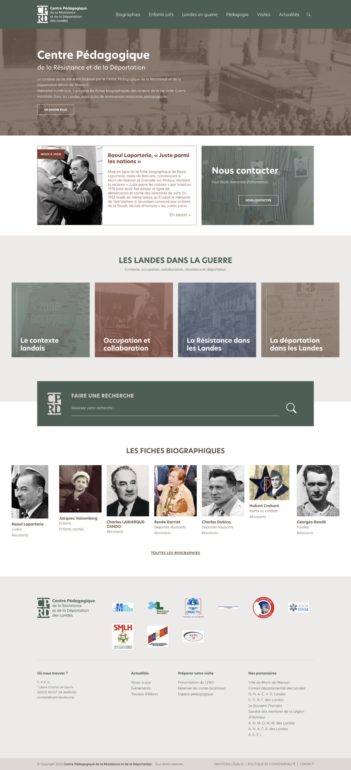 Centre Pédagogique de la Résistance et de la Déportation