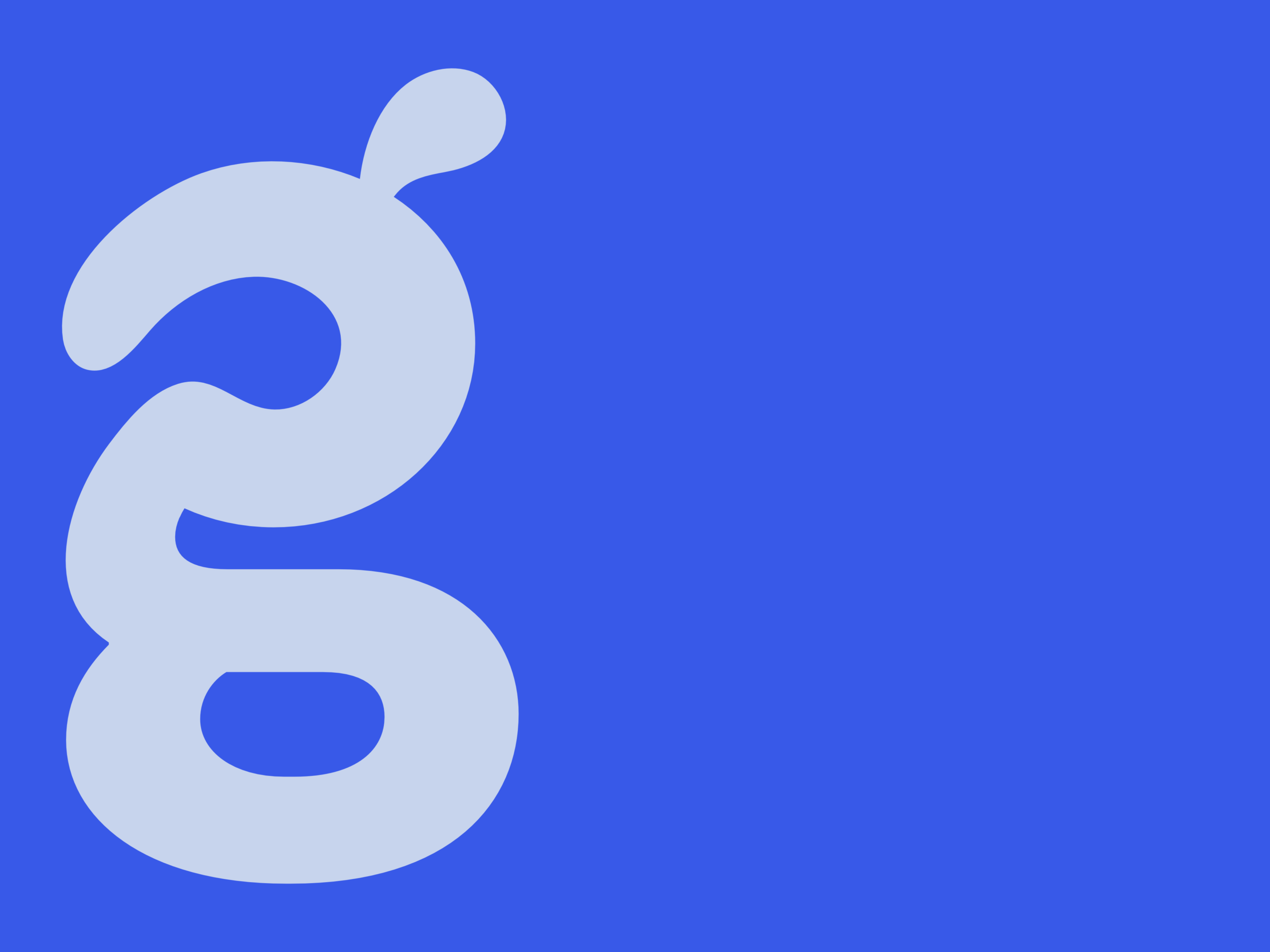 Blue background with white paragraph symbol.